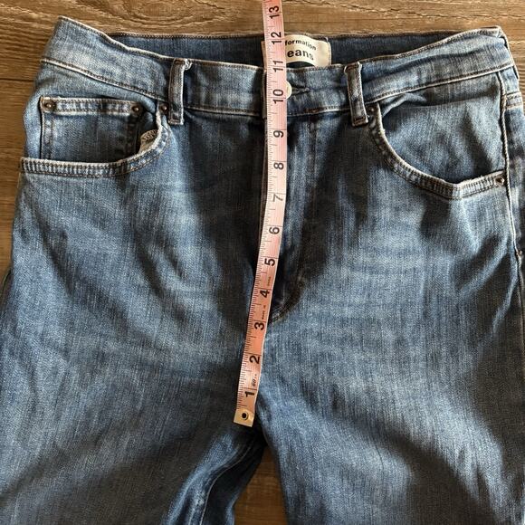 Reformation Destin High Rise Skinny Jeans 30 (29.5" Inseam) Stretch Blue Denim - Picture 7 of 10